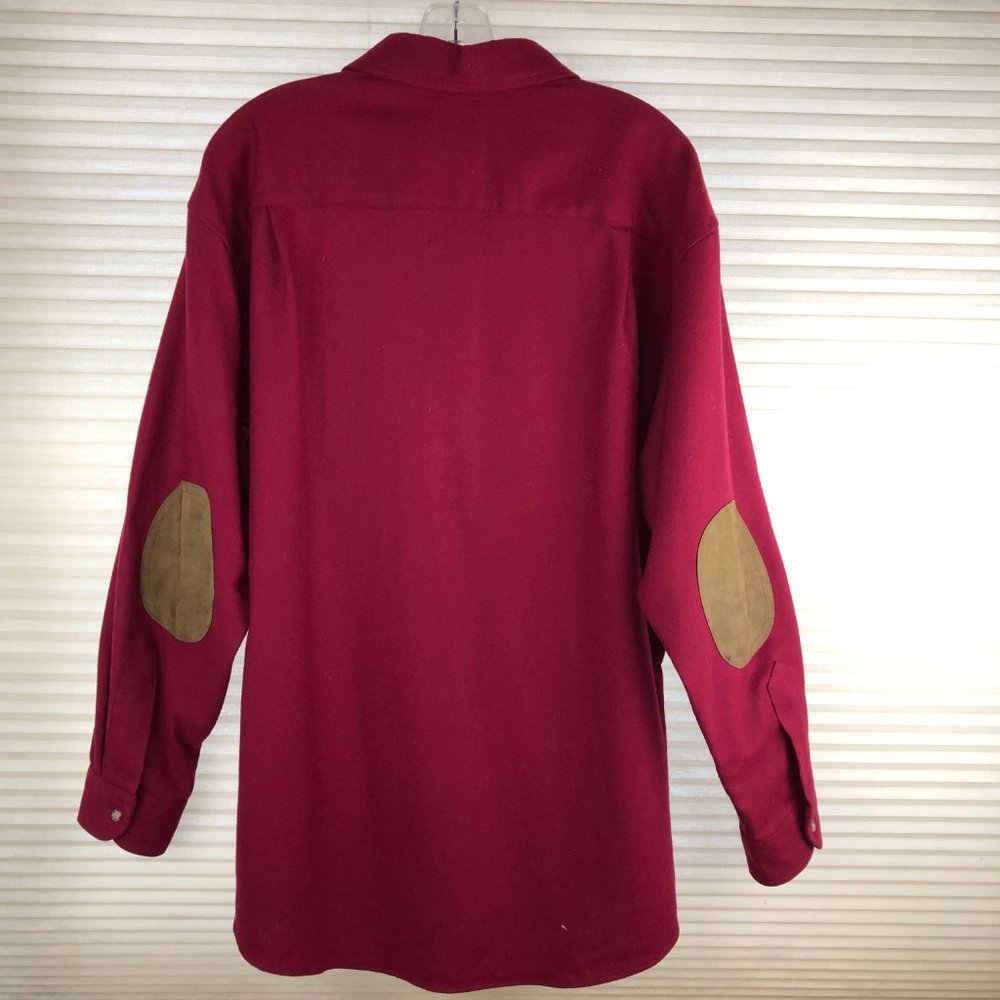 Vintage Pendleton Button Down Elbow Patch Pure Vi… - image 1